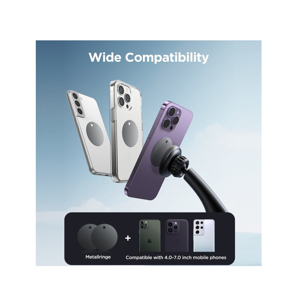 Accessory joyroom holder jr-zs356 magnetic car phone mount (windshield) black color