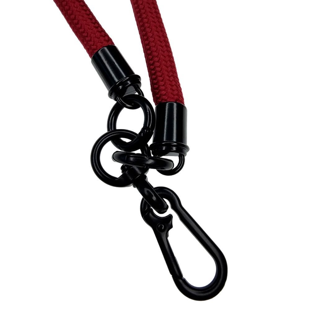 Accesorio el rey strap 8mm 1.2 m largo con sujetadora new con colgador de llaves y audifonos color corinto