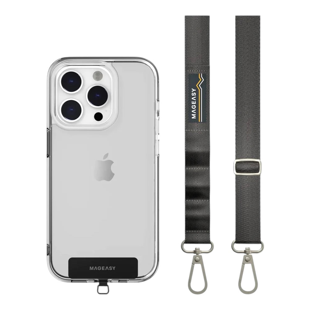 Switcheasy Strap Accessory 20mm For Any Cell Phone Color Grey