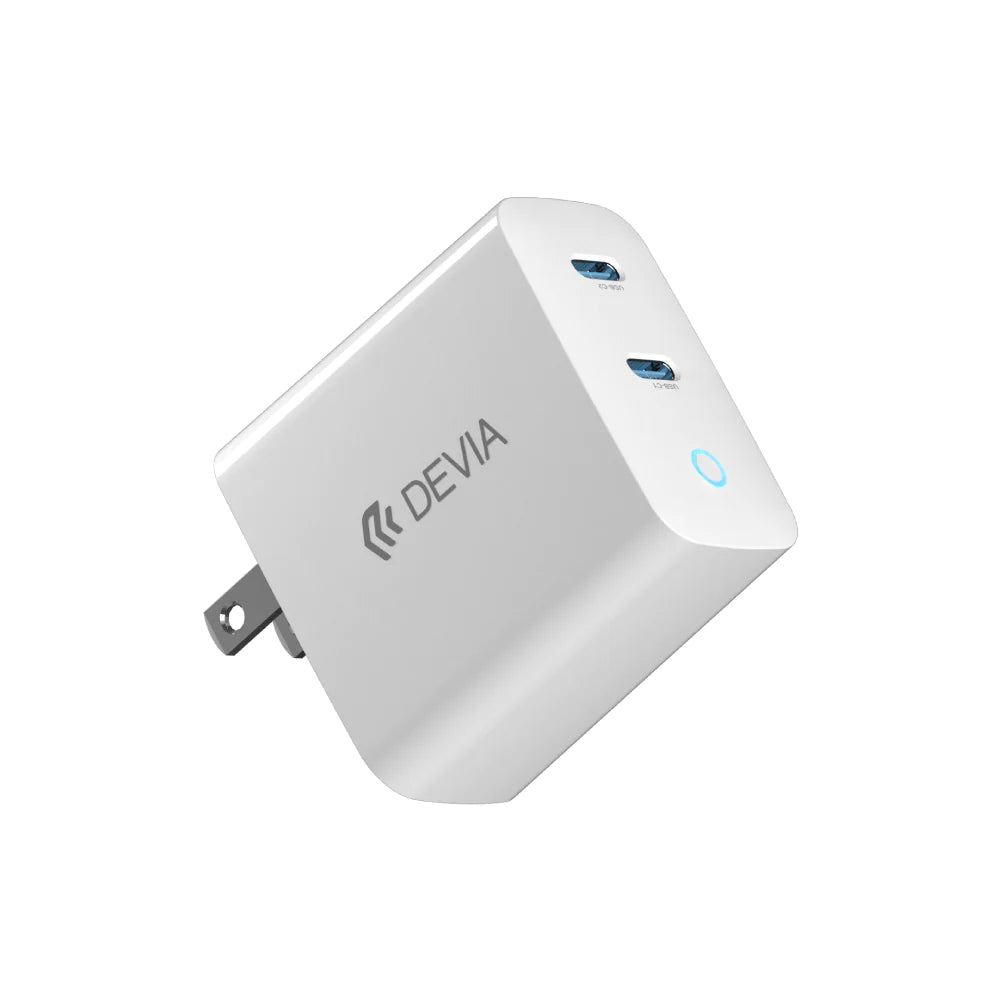 Devia Quick Charge Extreme Speed Series Pd 45W 2C White Charger