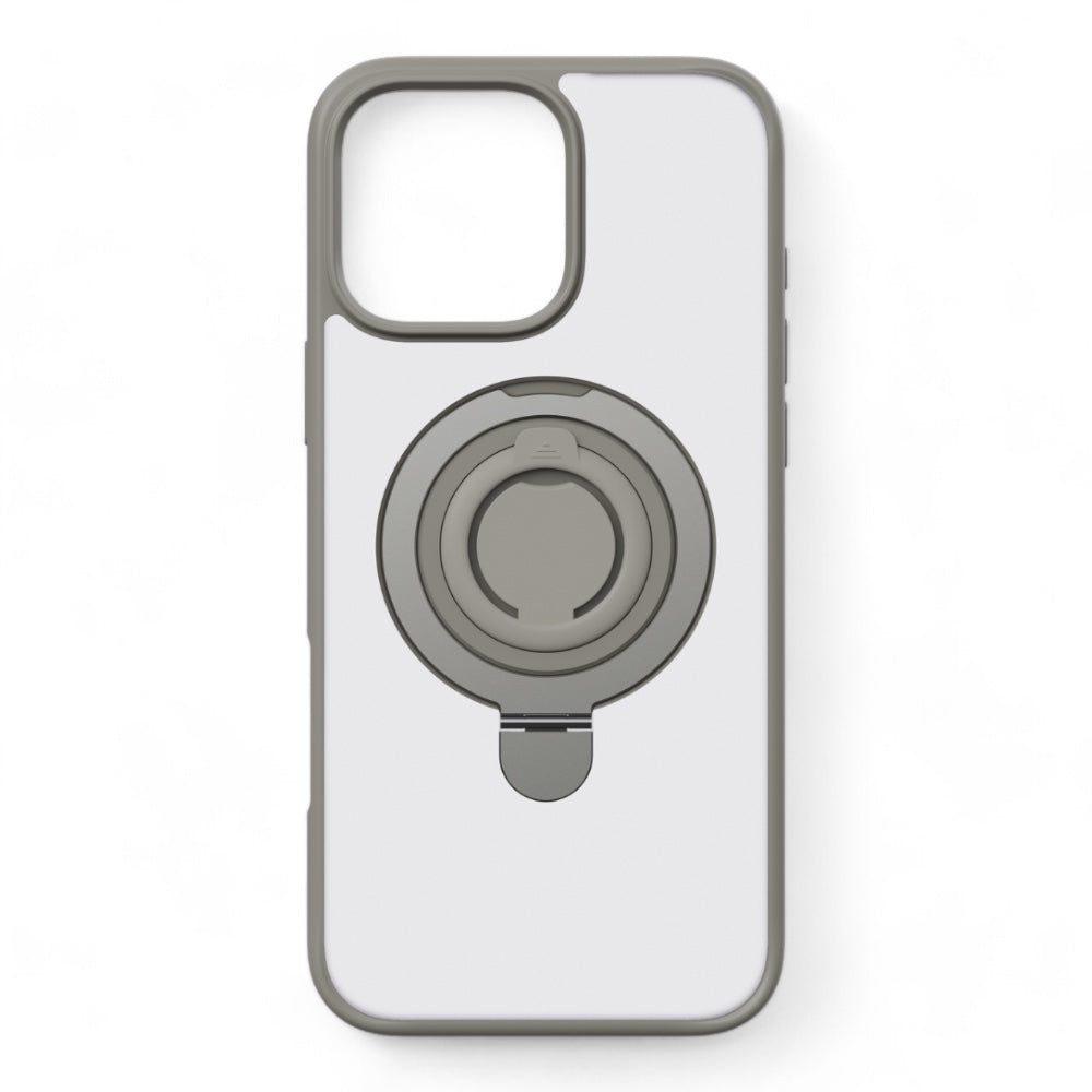 Devia MagSafe iPhone 16 Pro Max Delight Series Magnetic Case with Bracket Dark Gray