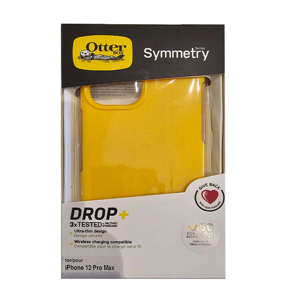 otterbox symmetry classic case apple iphone 12 pro max yellow color