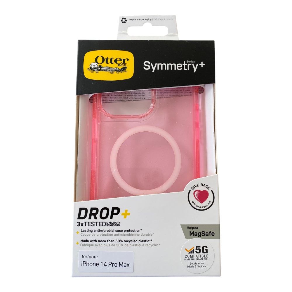 Otterbox Symmetry iPhone 14 Pro Max Magsafe Pink Case