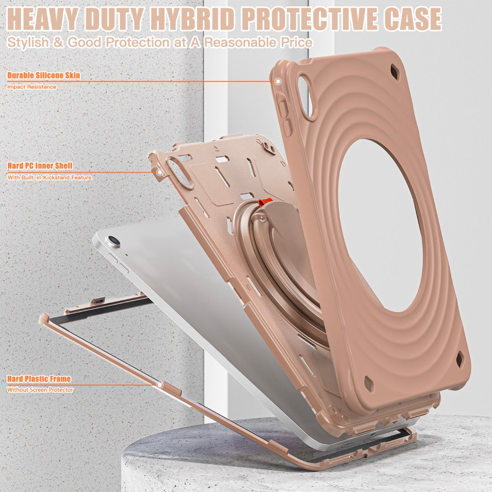 Estuche chief engineer b series modelo ipad 10 th color cafe con strap