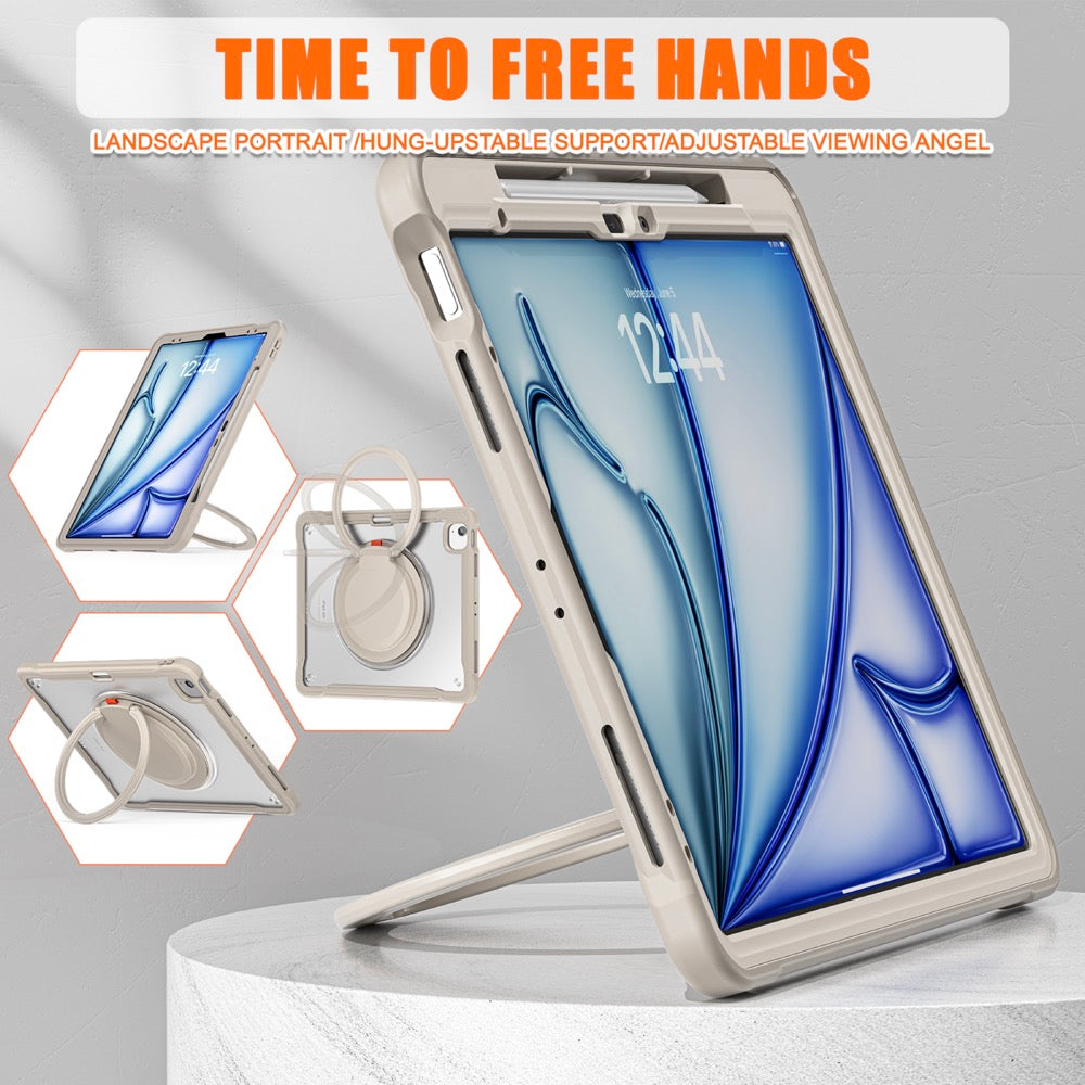 Estuche popeye b series modelo ipad air 13 2024 color beige sin strap