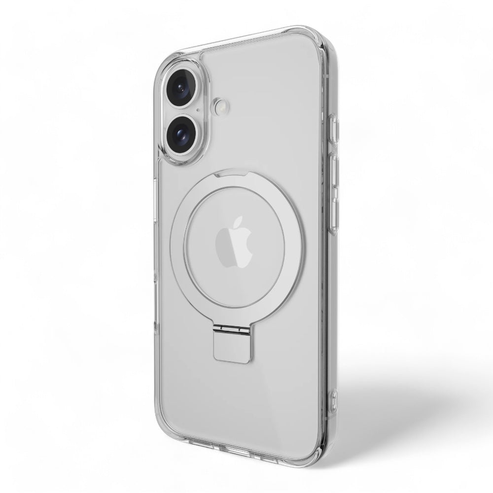 Switcheasy magstand case iphone 16 magstand m stand guard protective case transparent color