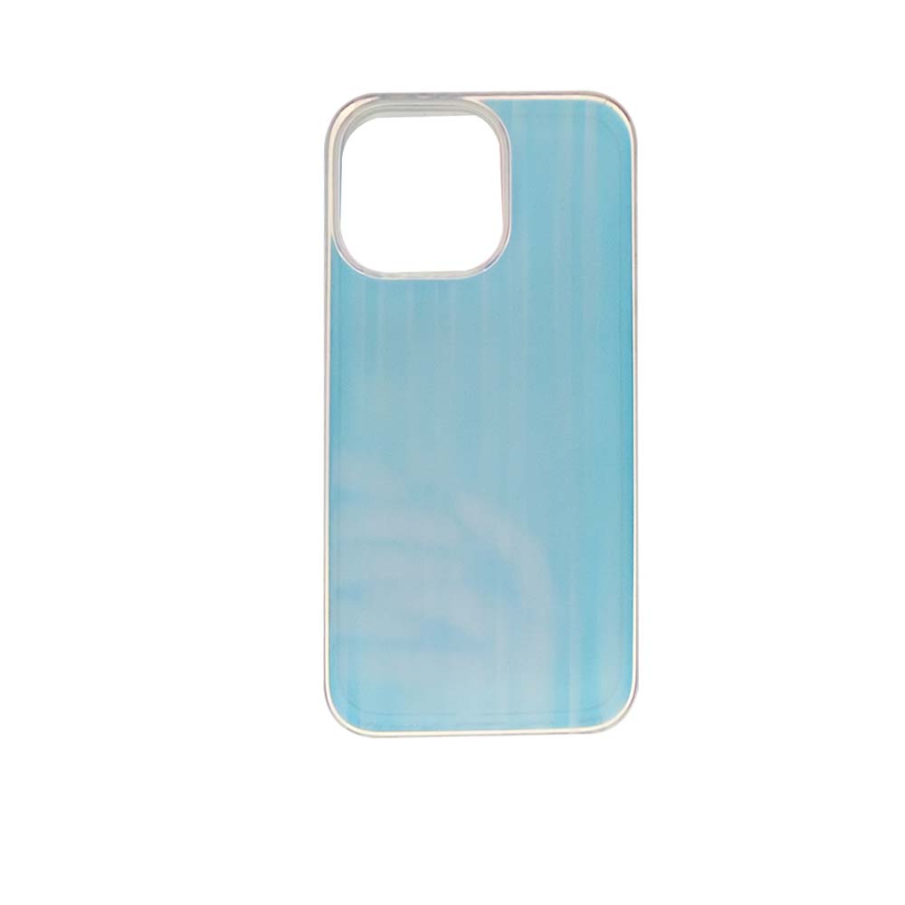 The cosmos king case for iPhone 14 with iridescent multicolor lines