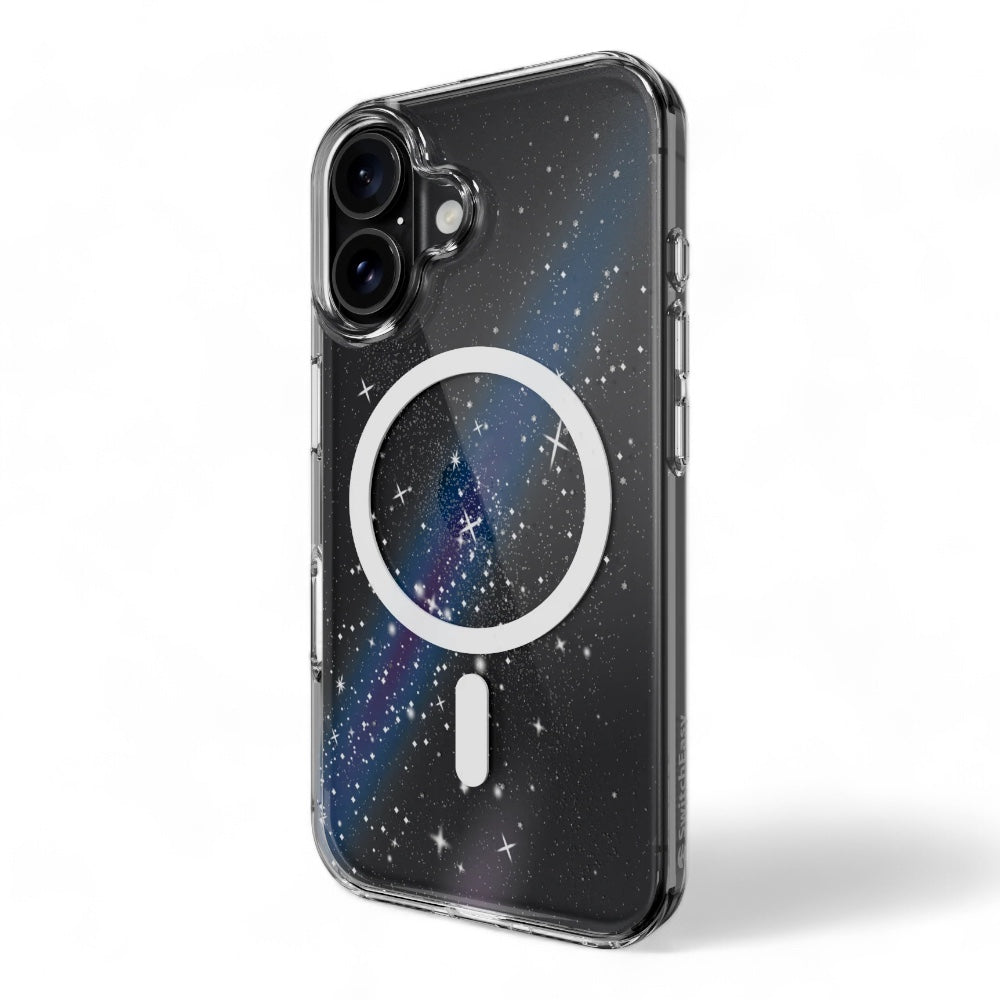 Switcheasy cosmos case iphone 16 cosmos m 3d patterned shockproof case nebula multicolor color
