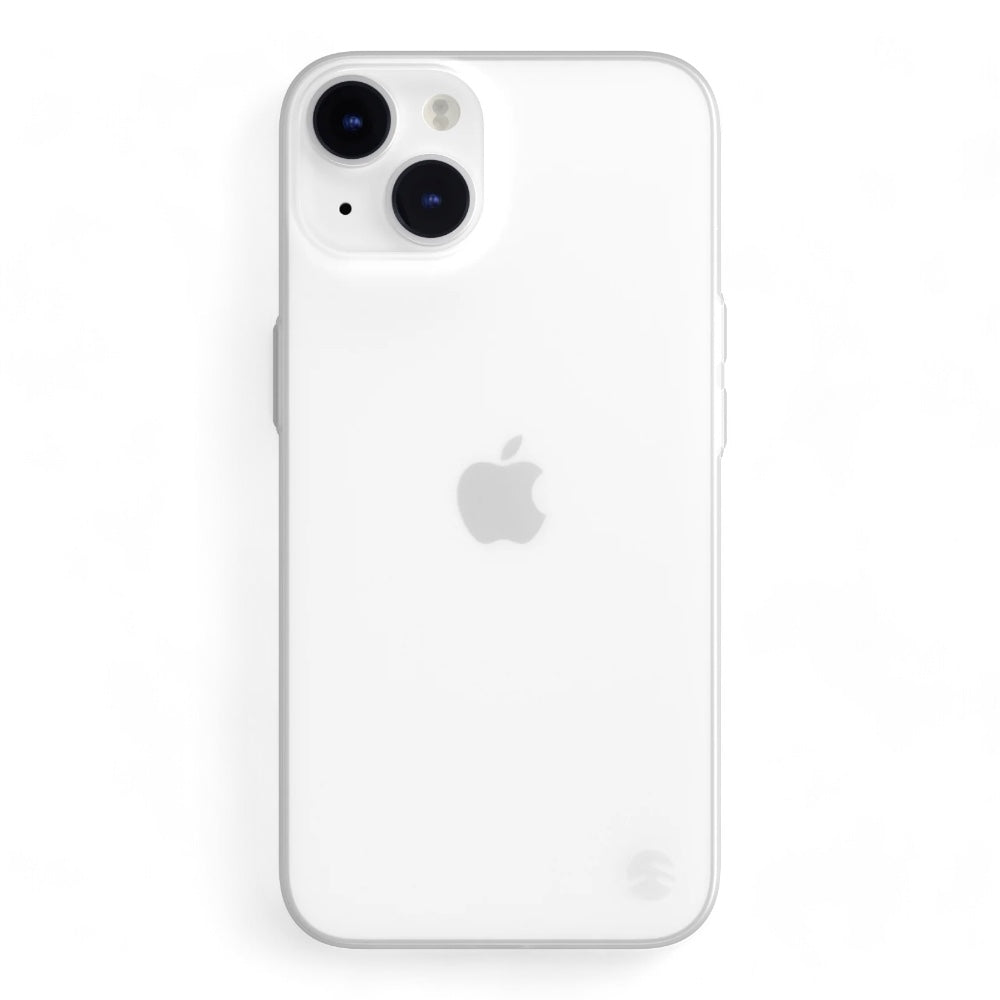 Estuche switcheasy skin iphone 14 0.35 color transparente/blanco