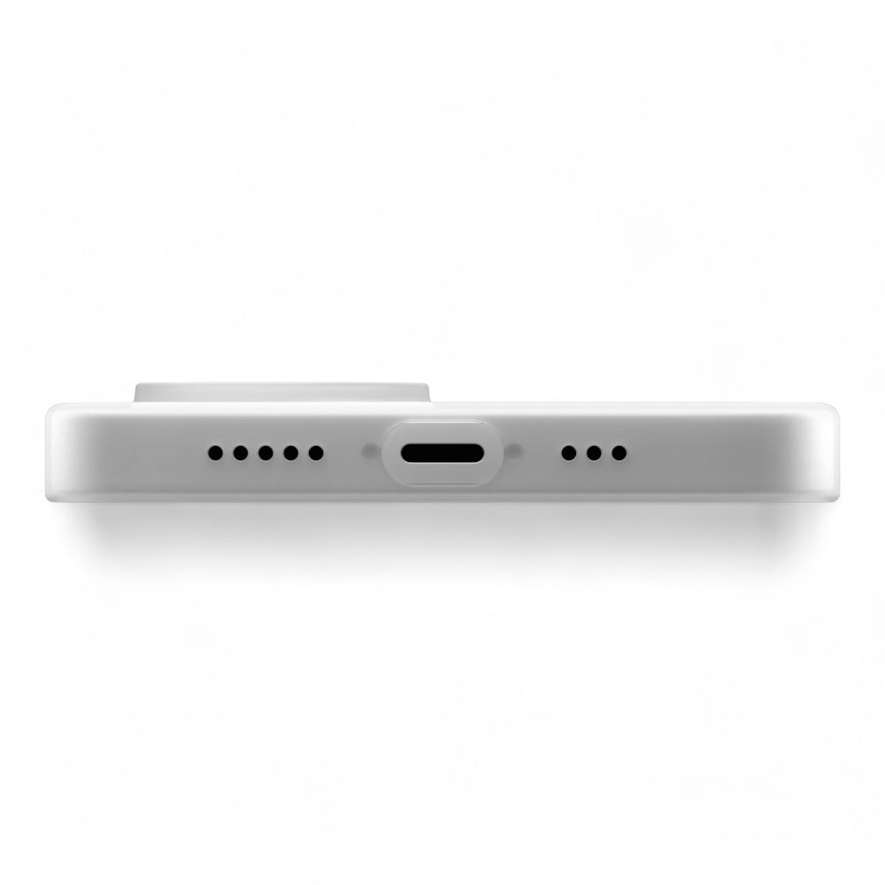 Estuche switcheasy skin iphone 14 0.35 color transparente/blanco