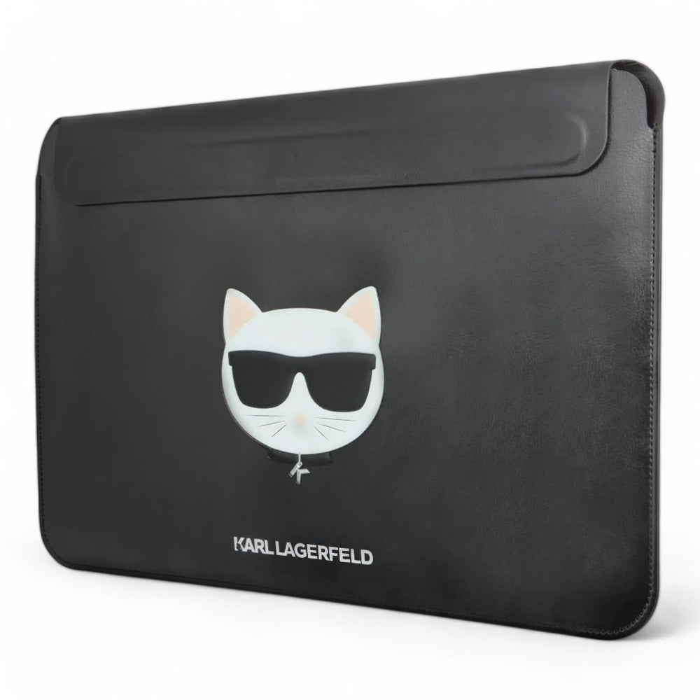 Estuche karl lagerfeld comp sleeve choupette 13" black computadora 13 inch color negro