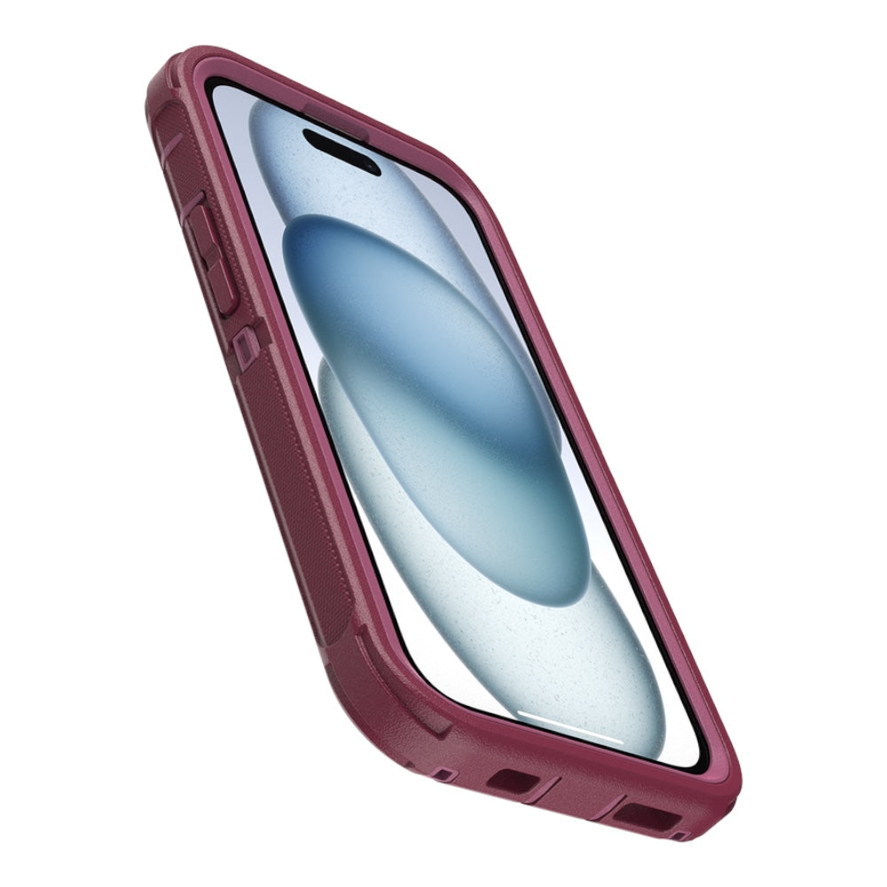 Estuche otterbox defender con magsafe y clip color corinto modelo samsung 25 ultra