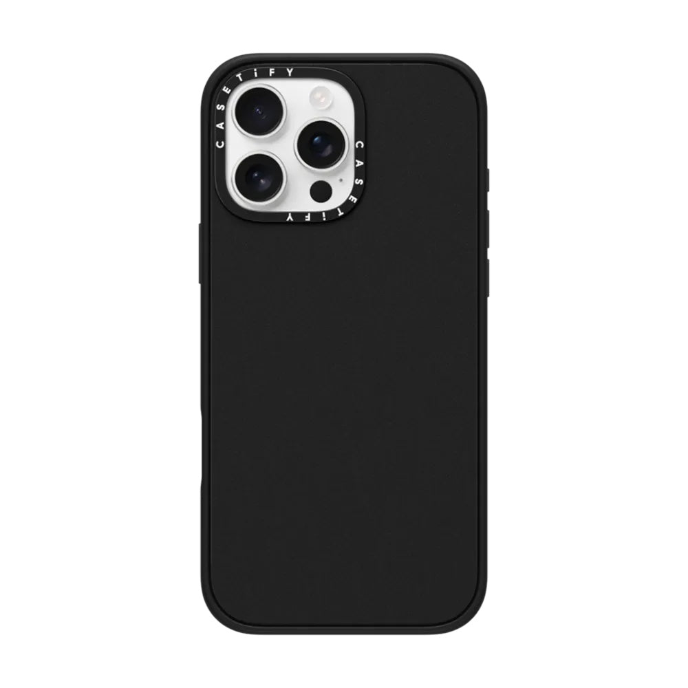 Casetify impact con magsafe iphone 15 color negro