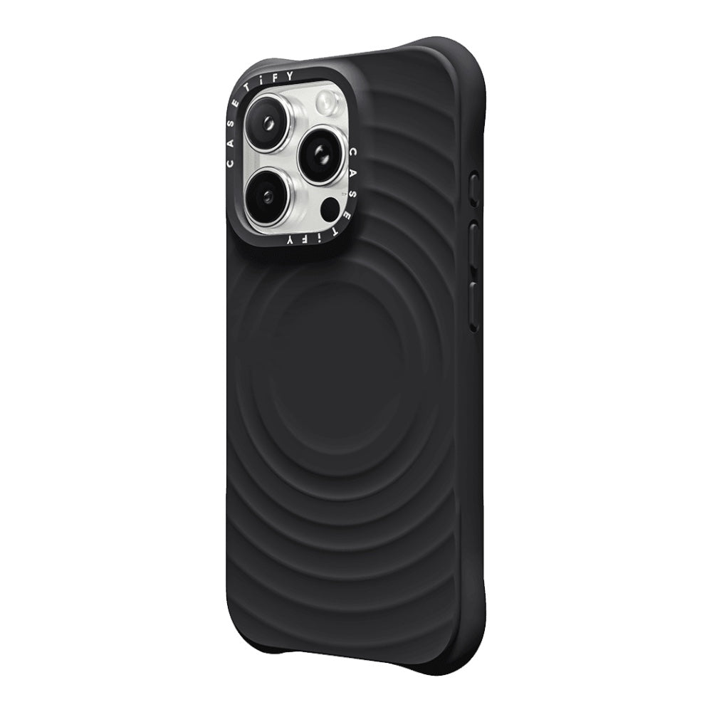 Casetify ripple iphone 15 plus / 14 plus color negro