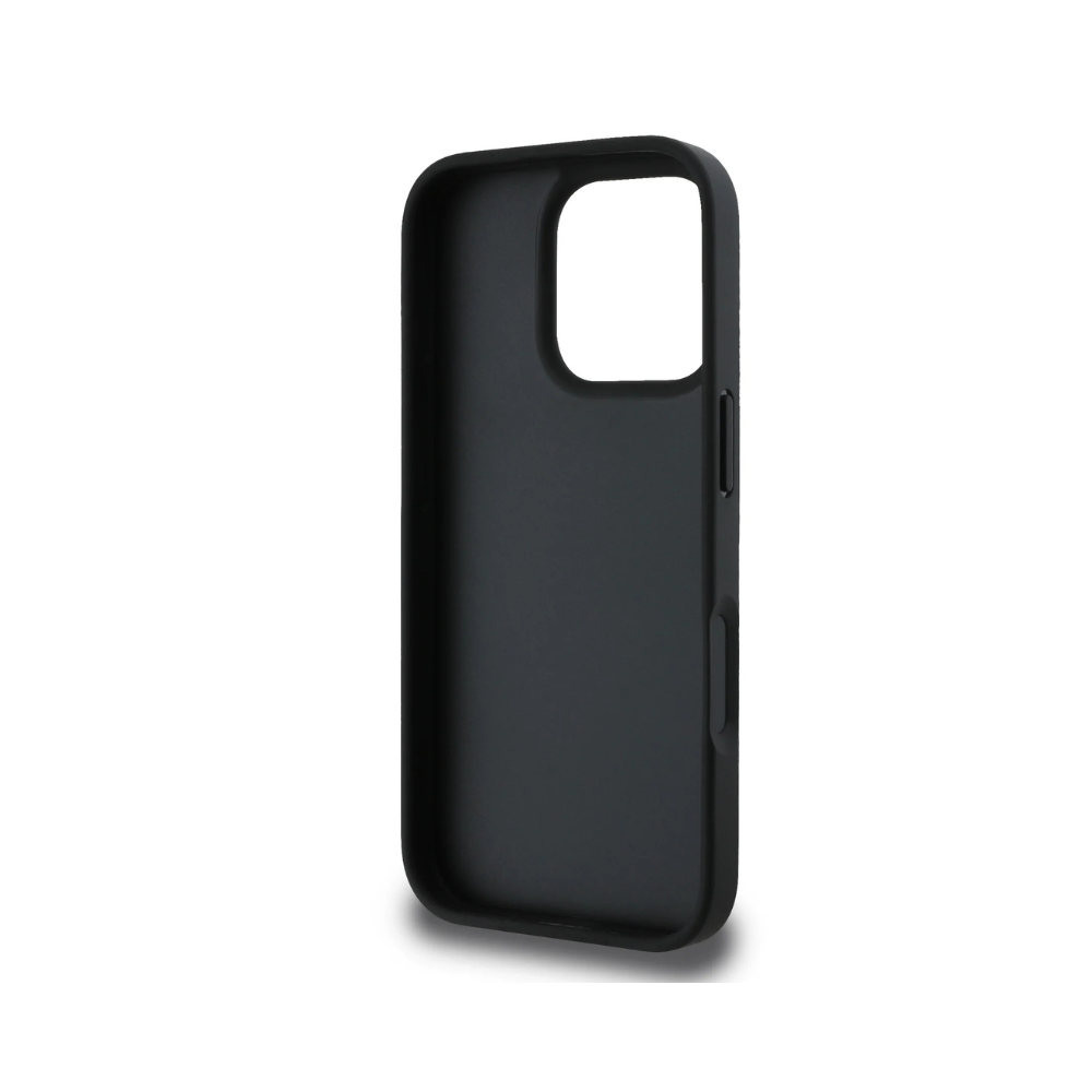 Karl Lagerfeld hc pu monogram k. head pin black iphone 16 pro max