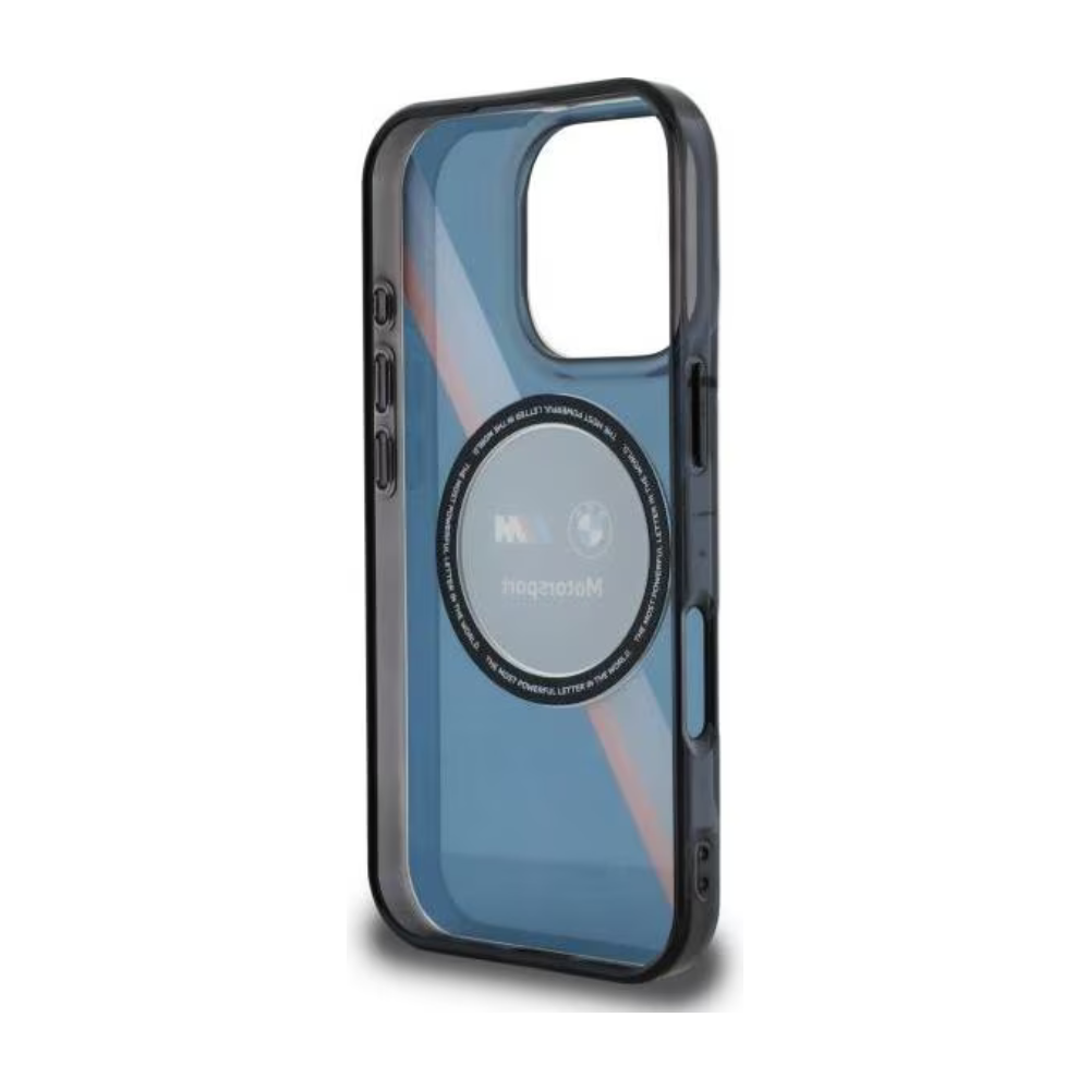 BMW hc motorsport magsafe iml circle navy iphone 16 pro max