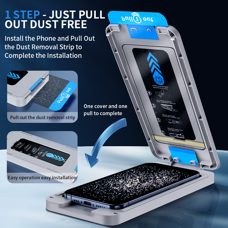 El Rey tempered glass PRIVACY magicbox screen protector for iphone 15 pro max