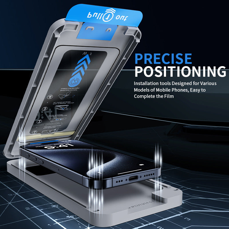 El Rey tempered glass PRIVACY magicbox screen protector for iphone 15 pro max