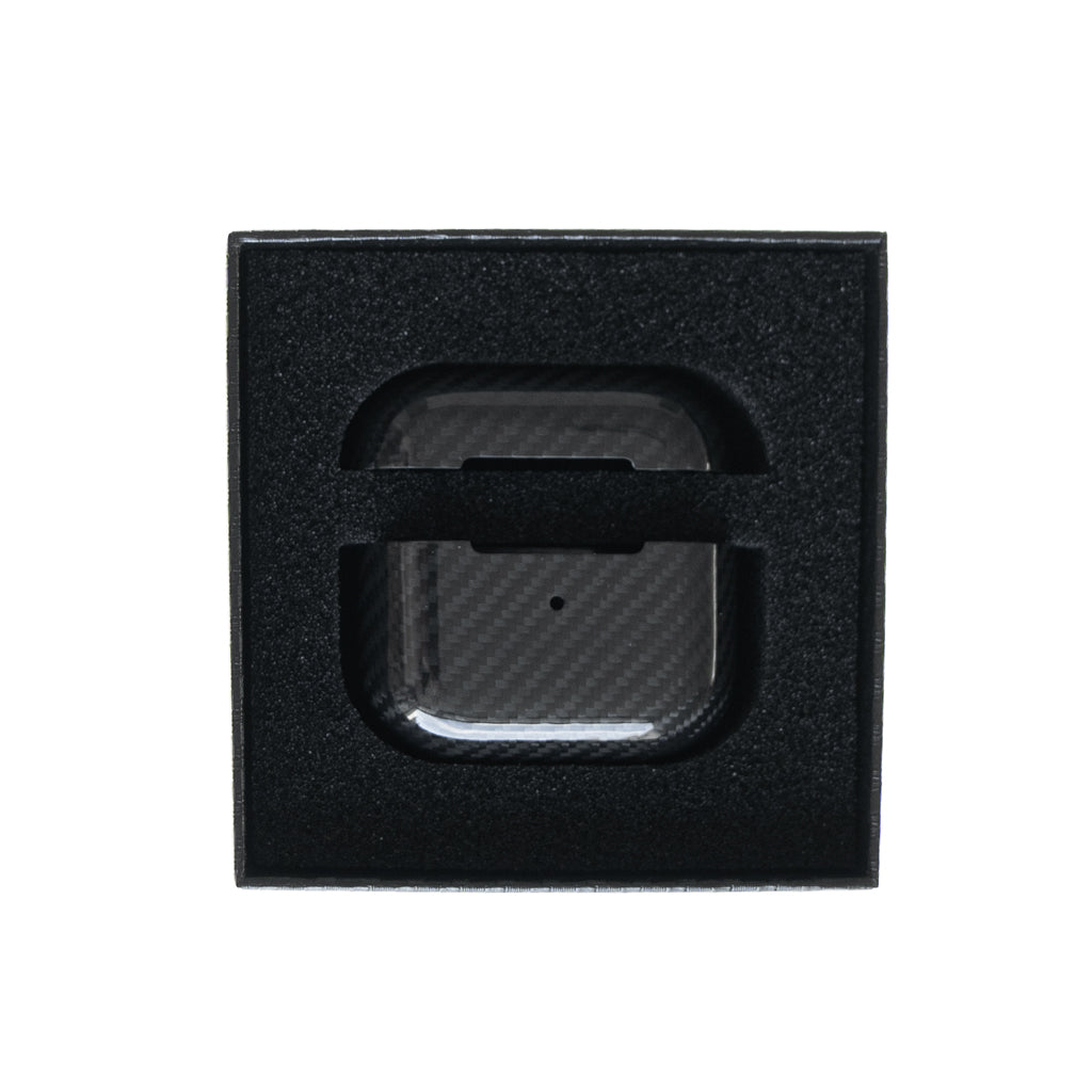classic case the king carbon fiber apple airpods gen 3 color carbon fiber black