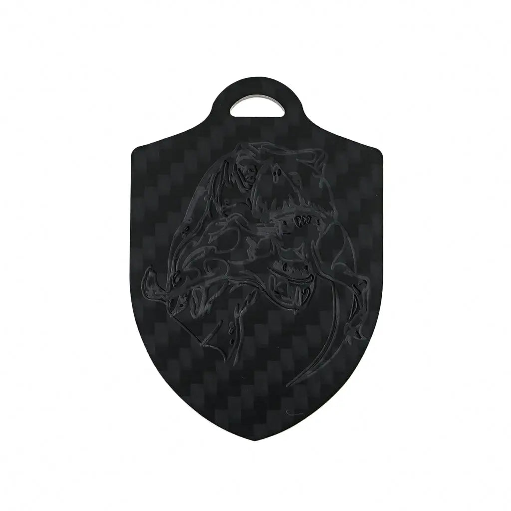 Accesorio El Rey Otro Llavero Trx Dino Fibra Carbon DIGITALSHOP