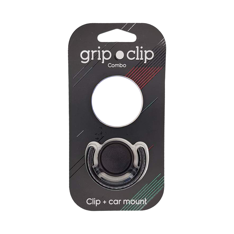 Grip Clip Accessory With Holder White Color