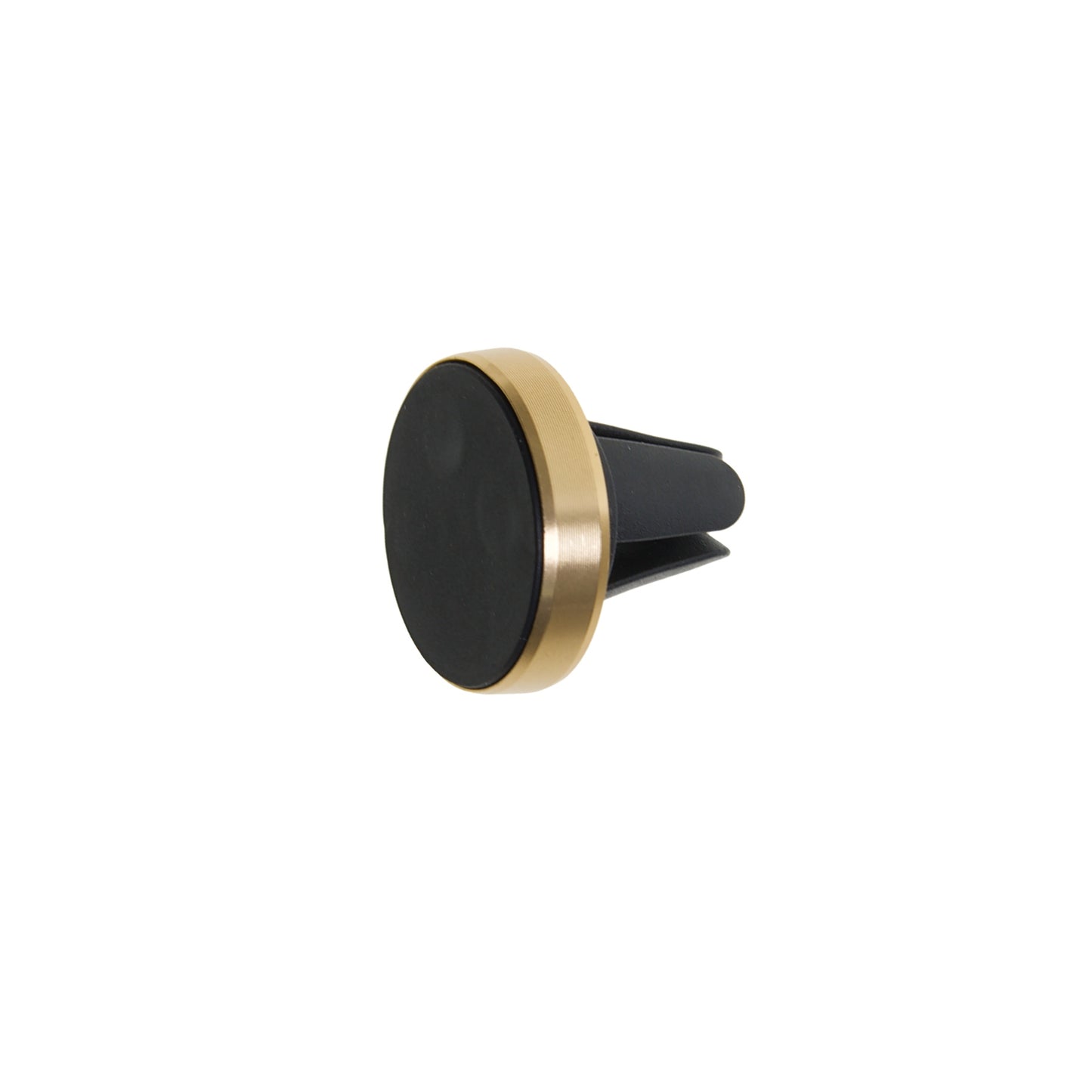 Generic gadget magnetic holder to hold cell phone and use it in the car golden colored gadget