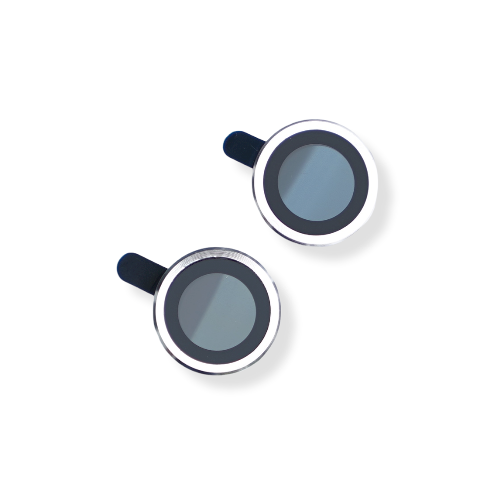 Accessory El Rey Tempered Glass Camera with Metal Edge for iPhone 11 Silver Color