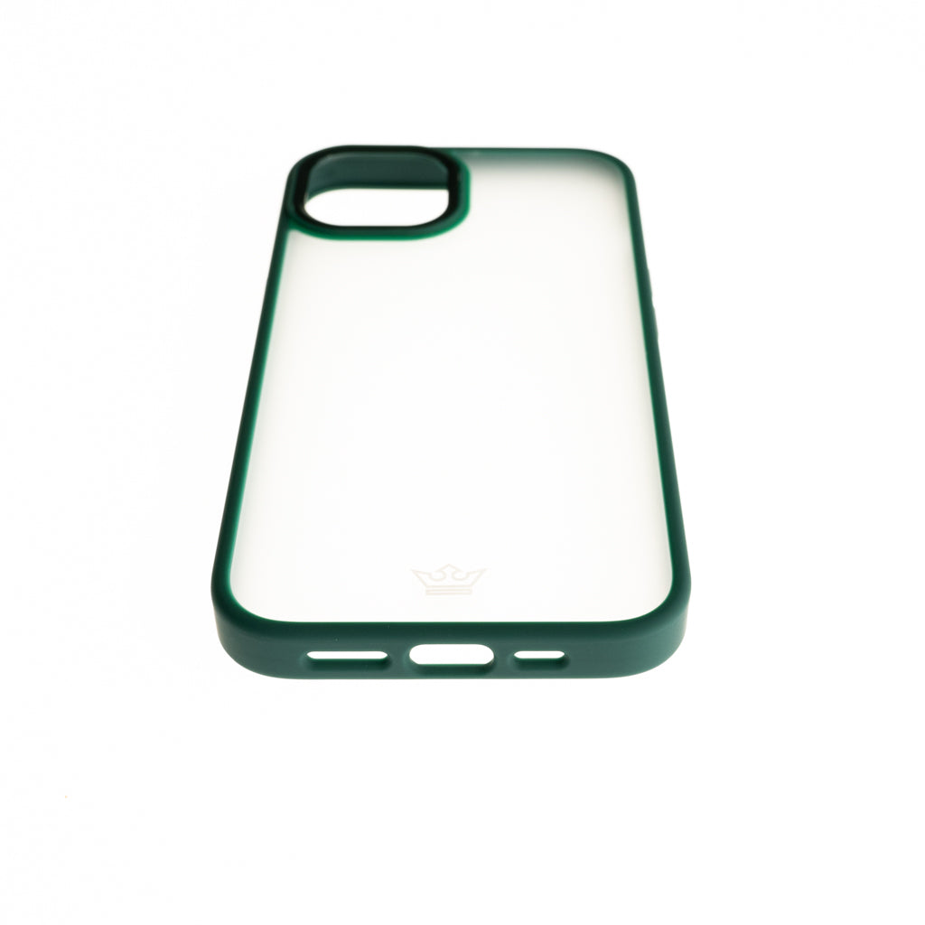 estuche clasico el rey apple iphone 12 color verde