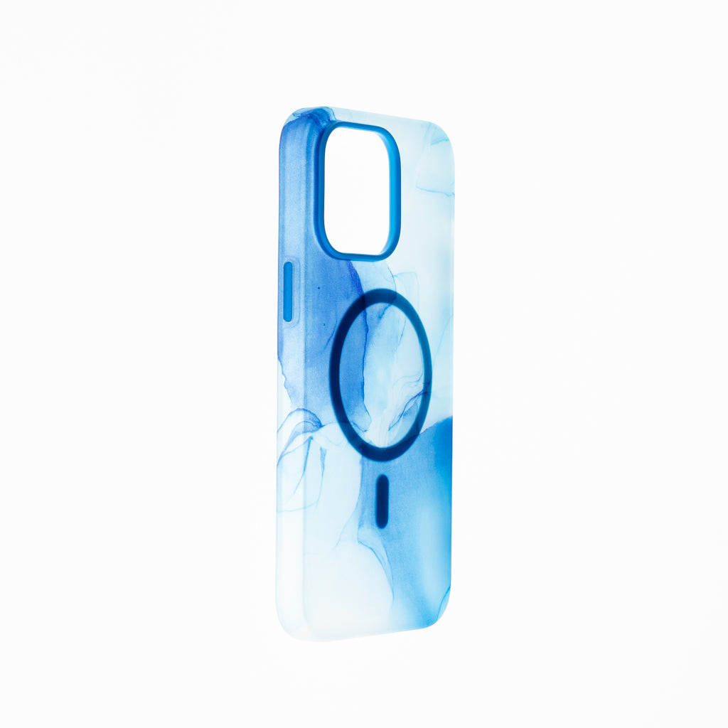 Estuche clasico el rey figura apple iphone 14 color azul