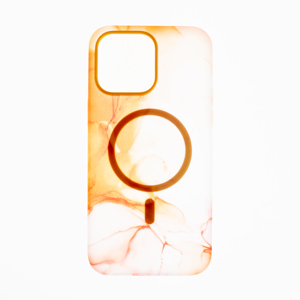 classic case the king figure apple iphone 14 pro orange color