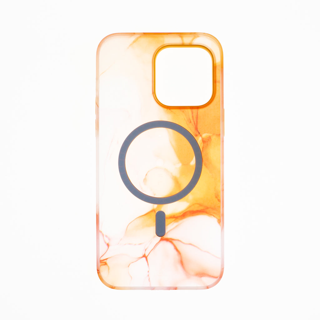 classic case the king figure apple iphone 14 pro orange color