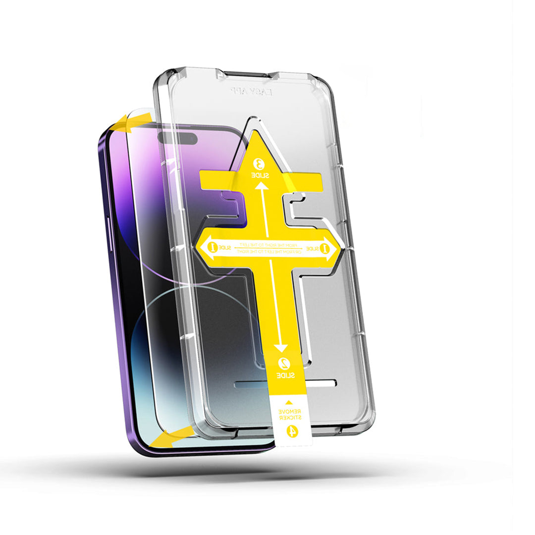 Zifriend Screen Protector Tempered Glass 9H Ultra With Installation Kit Iphone 14 Pro Max