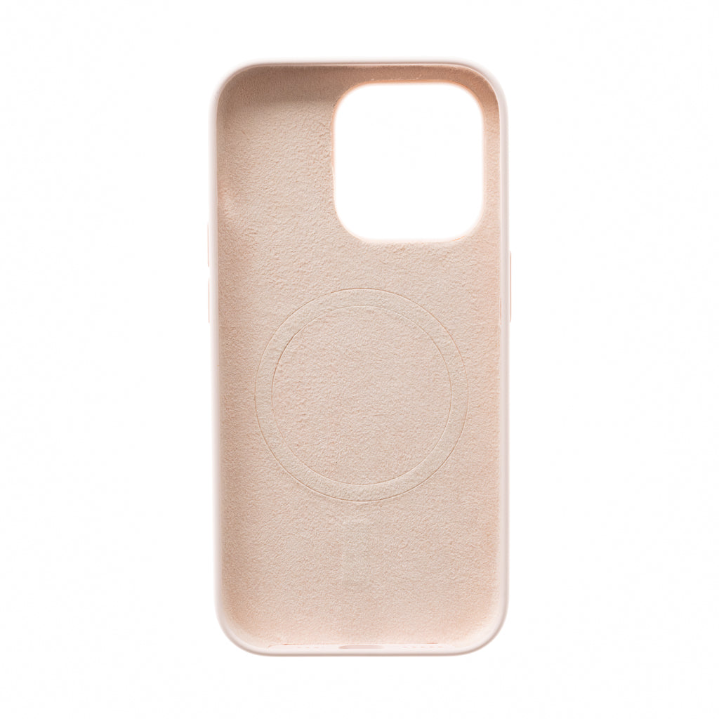 estuche magsafe el rey silicon case magsafe apple iphone 14 color rosado DIGITALSHOP
