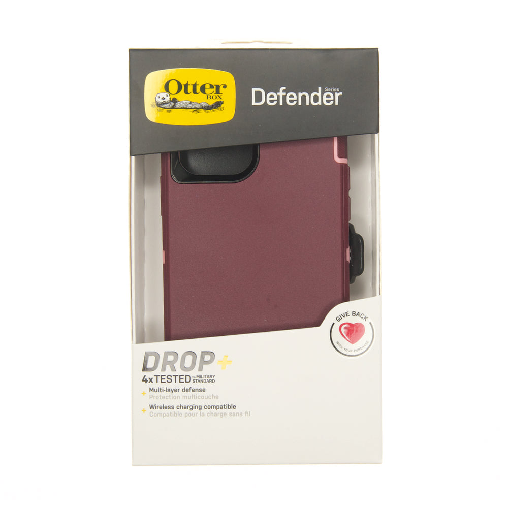 Estuche proteccion otterbox defender apple iphone 11 pro color rojo / rosado