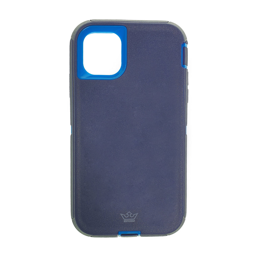 Protective case king defender apple iphone 11 pro blue color