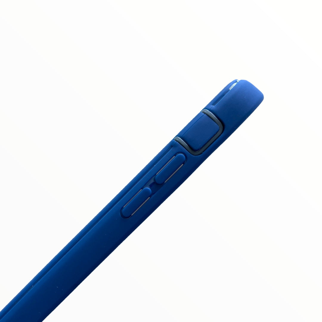 Estuche proteccion el rey warrior a prueba de impactos apple iphone 12 mini color azul