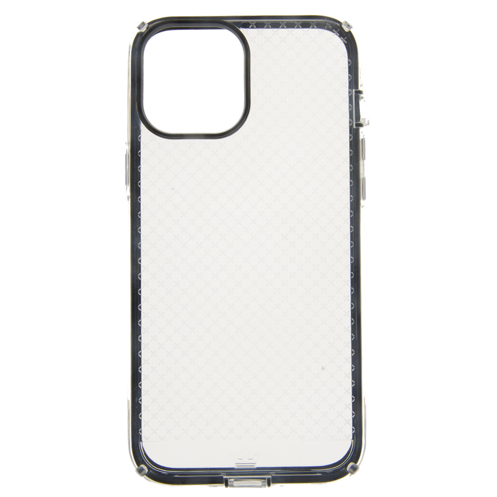 Protective case king anigma falls from 2.10 meters apple iphone 12 mini black / transparent color