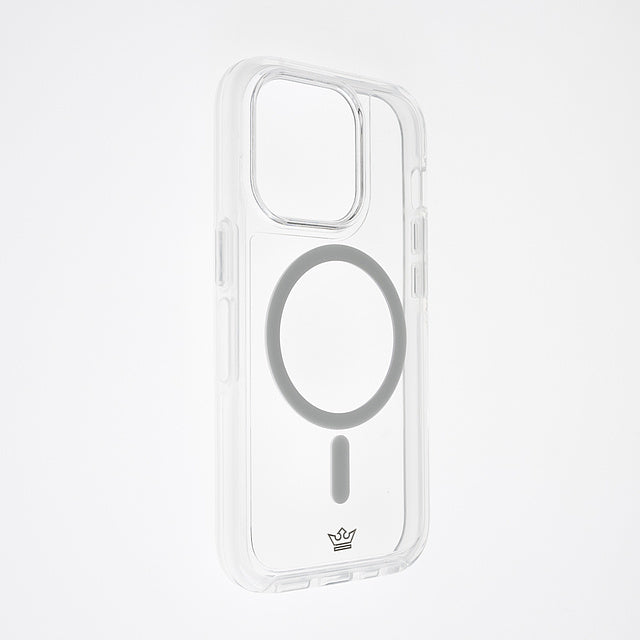 Estuche magsafe el rey symmetry con magsafe apple iphone 14 plus color transparente