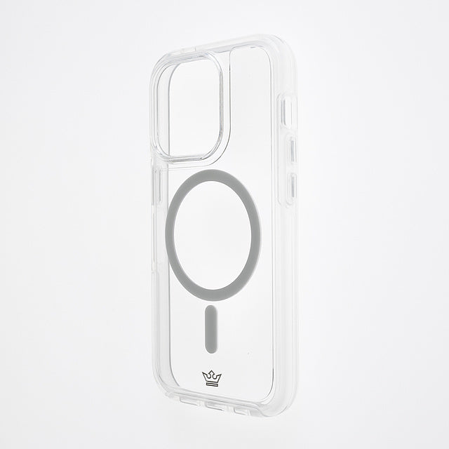 Estuche magsafe el rey symmetry con magsafe apple iphone 14 plus color transparente