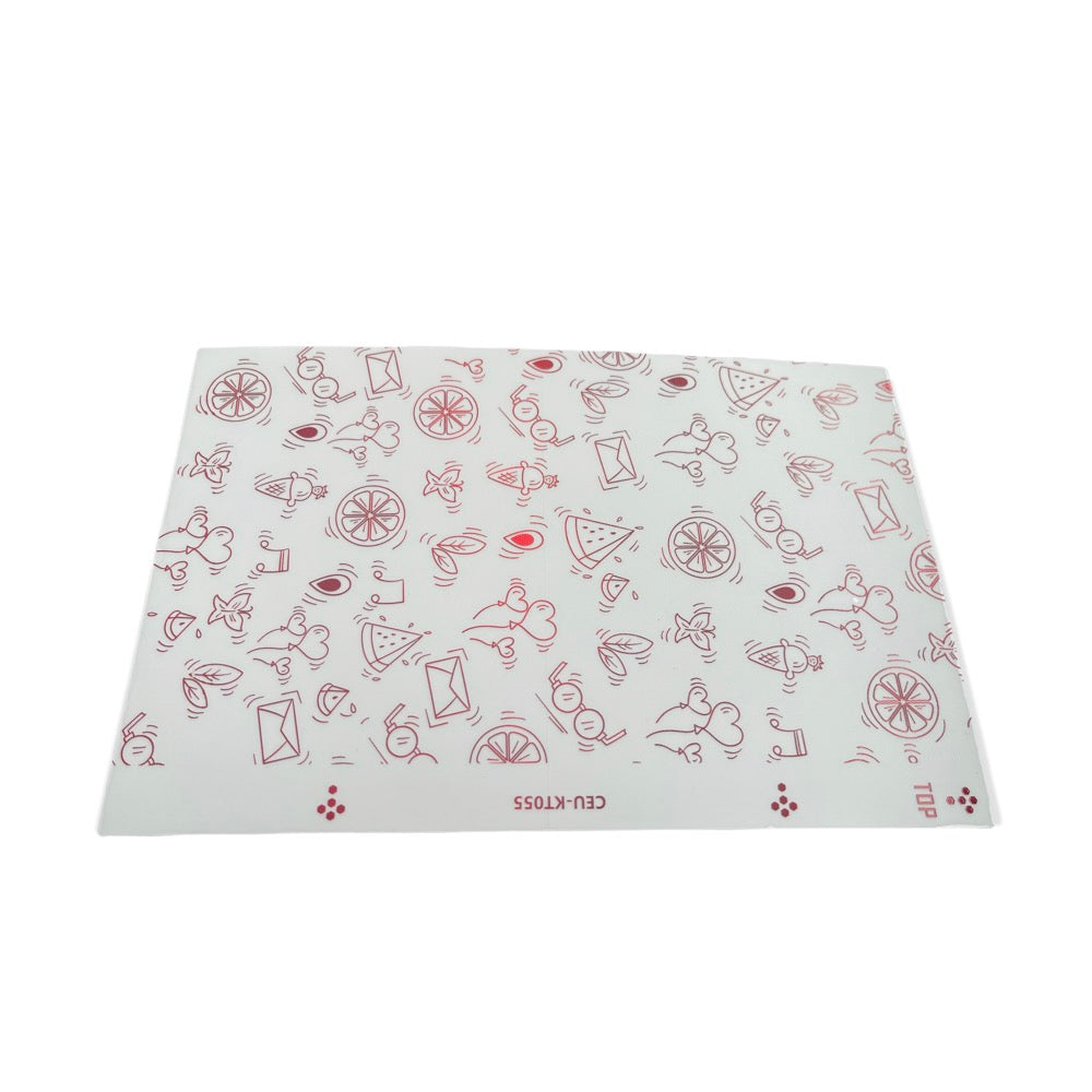 Lensun Film Ppda Deluxe Party Back Sheet Red Color