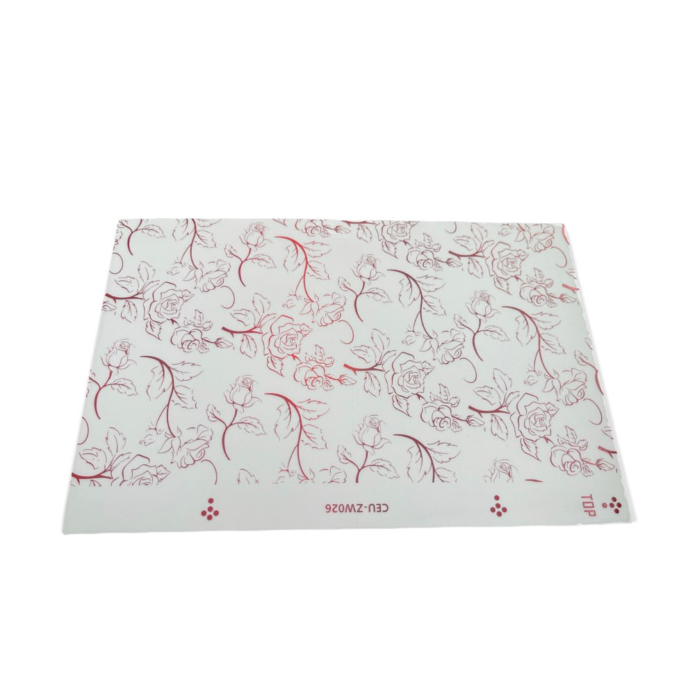 Lamina back side lensun film ppda deluxe rose red color