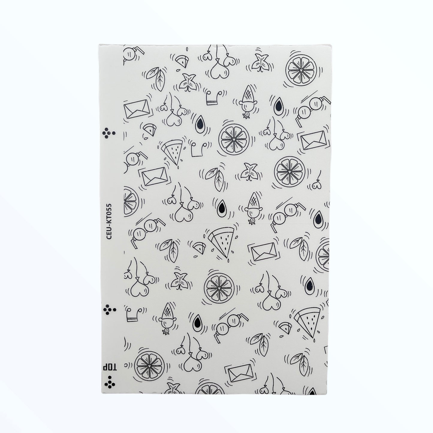 Lamina Back Part Lensun Film Ppda Deluxe Party Color Black