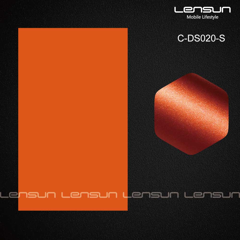 Lensun Film Ppda Back Film For Back Style 1 Orange Color