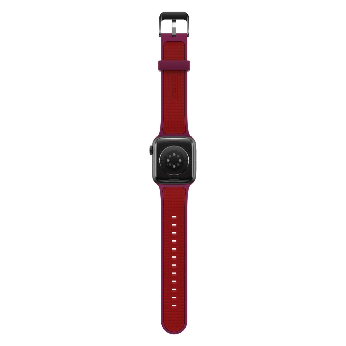 Accesorio otterbox pulsera silicon all day band apple watch 38 / 40 / 41 mm color fucsia / rojo