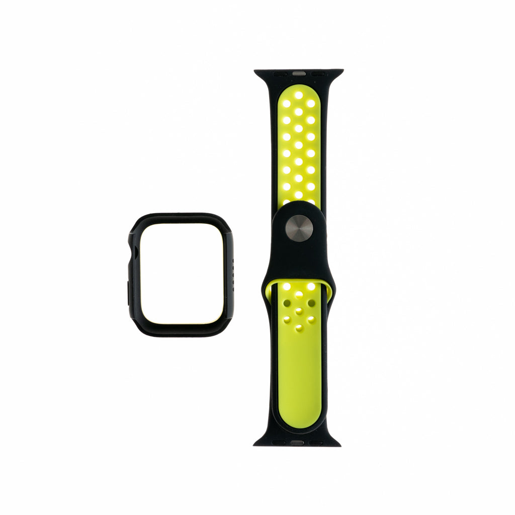 Generic Bracelets Nike + Bumper Bracelet Black / Green 41 Mm