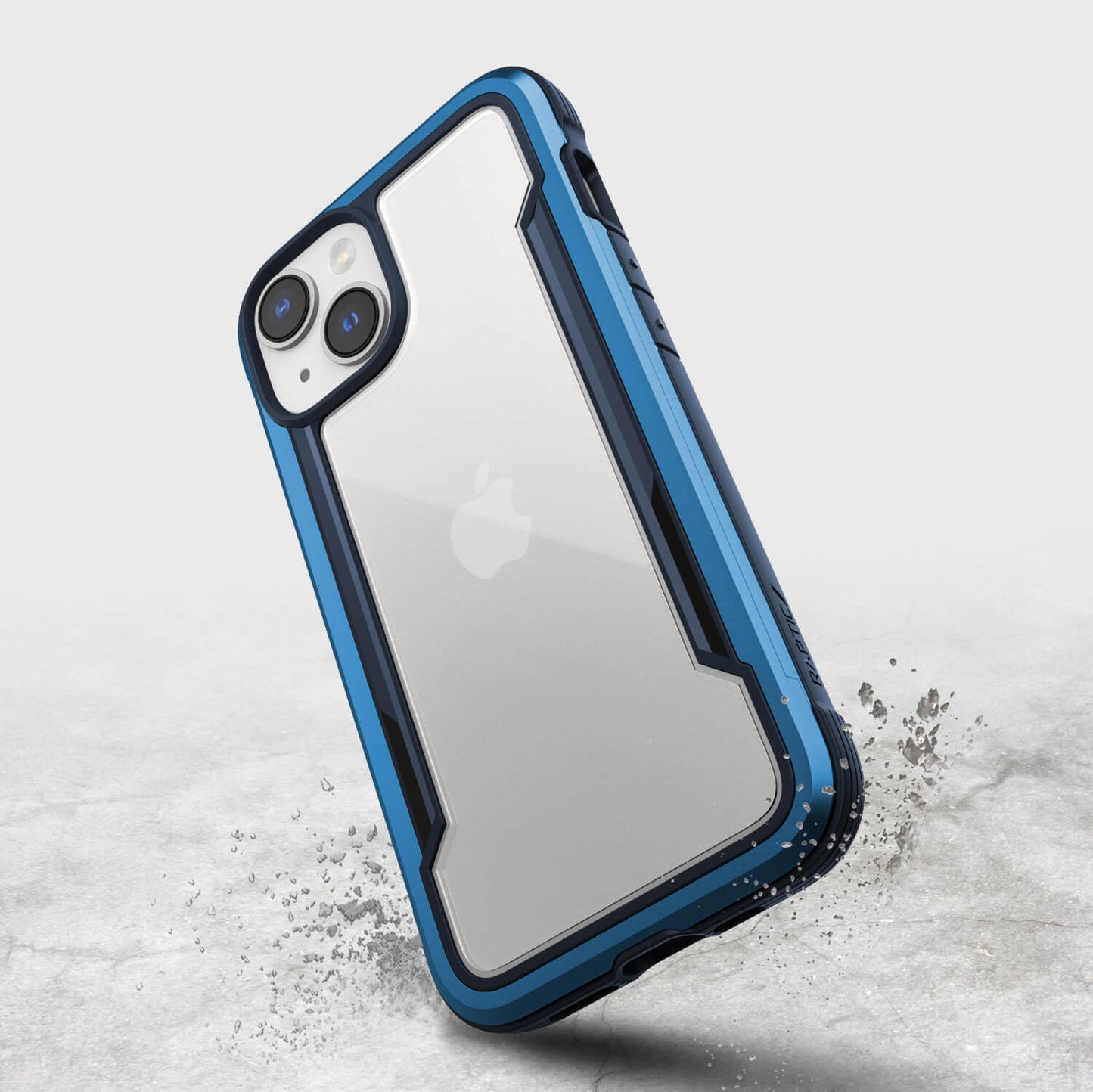 xdoria raptic shield apple iphone 14 protective case navy blue