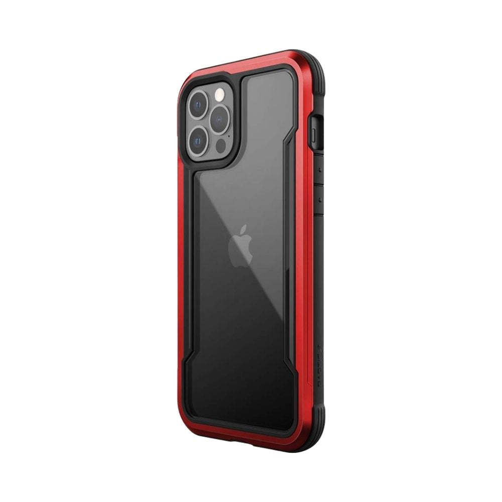 xdoria raptic shield protective case for red apple iphone 12 pro max color red