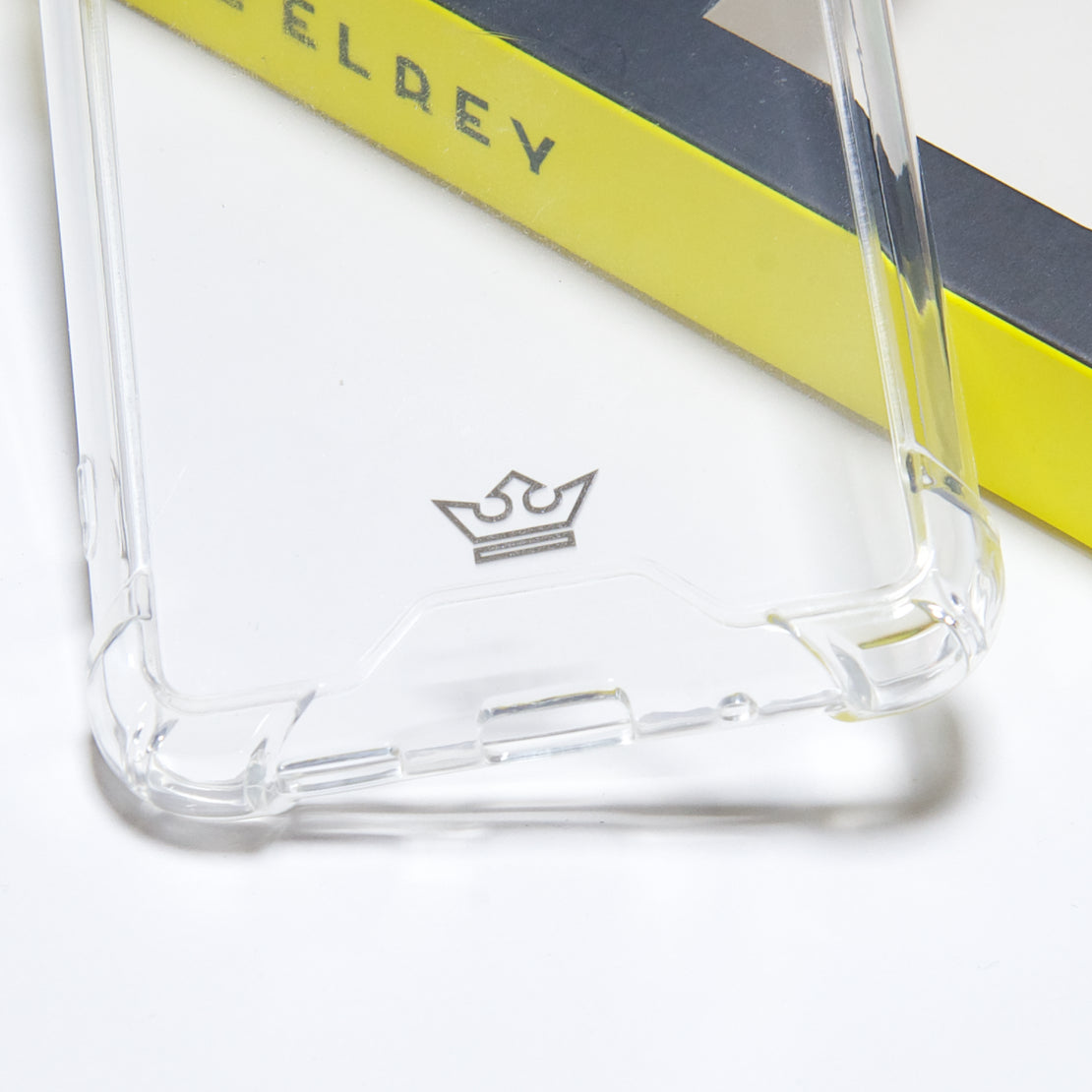 Estuche proteccion el rey hard case reforzado samsung s20 ultra color transparente