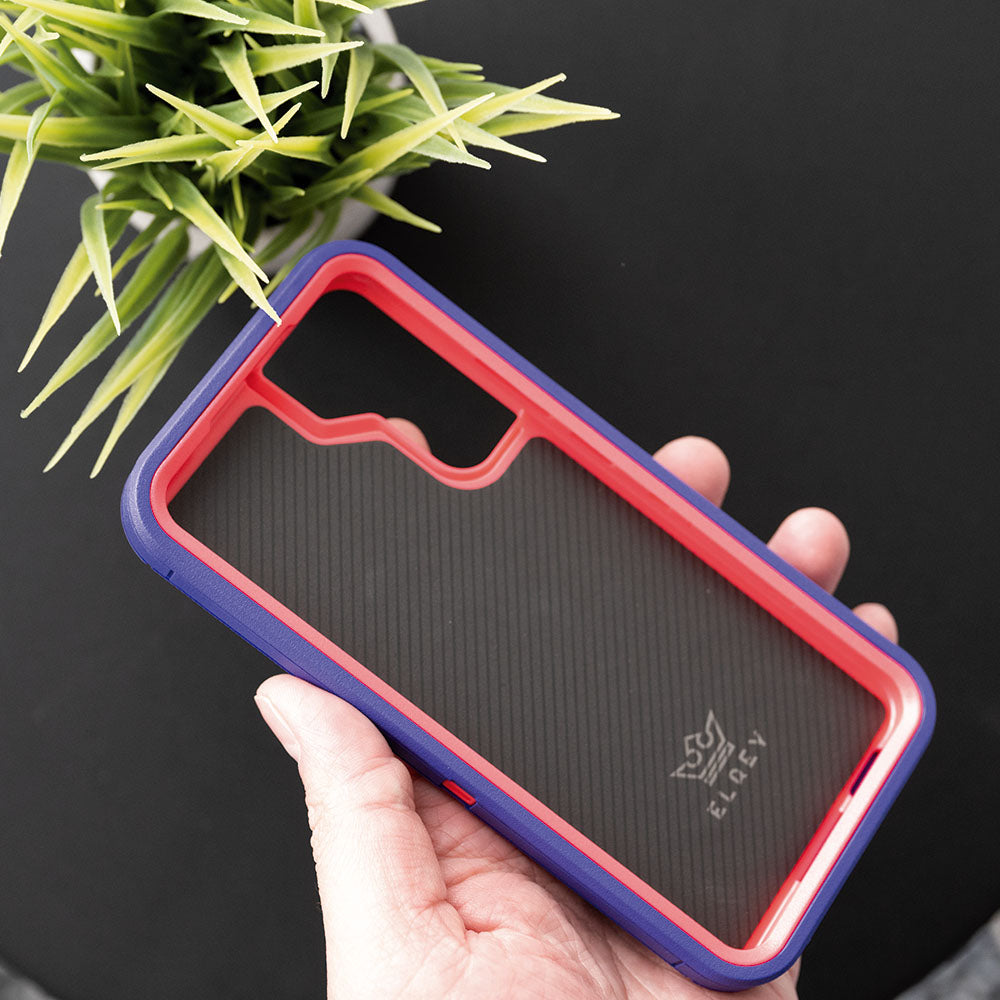 estuche proteccion el rey defender samsung s22 color morado / rosado DIGITALSHOP