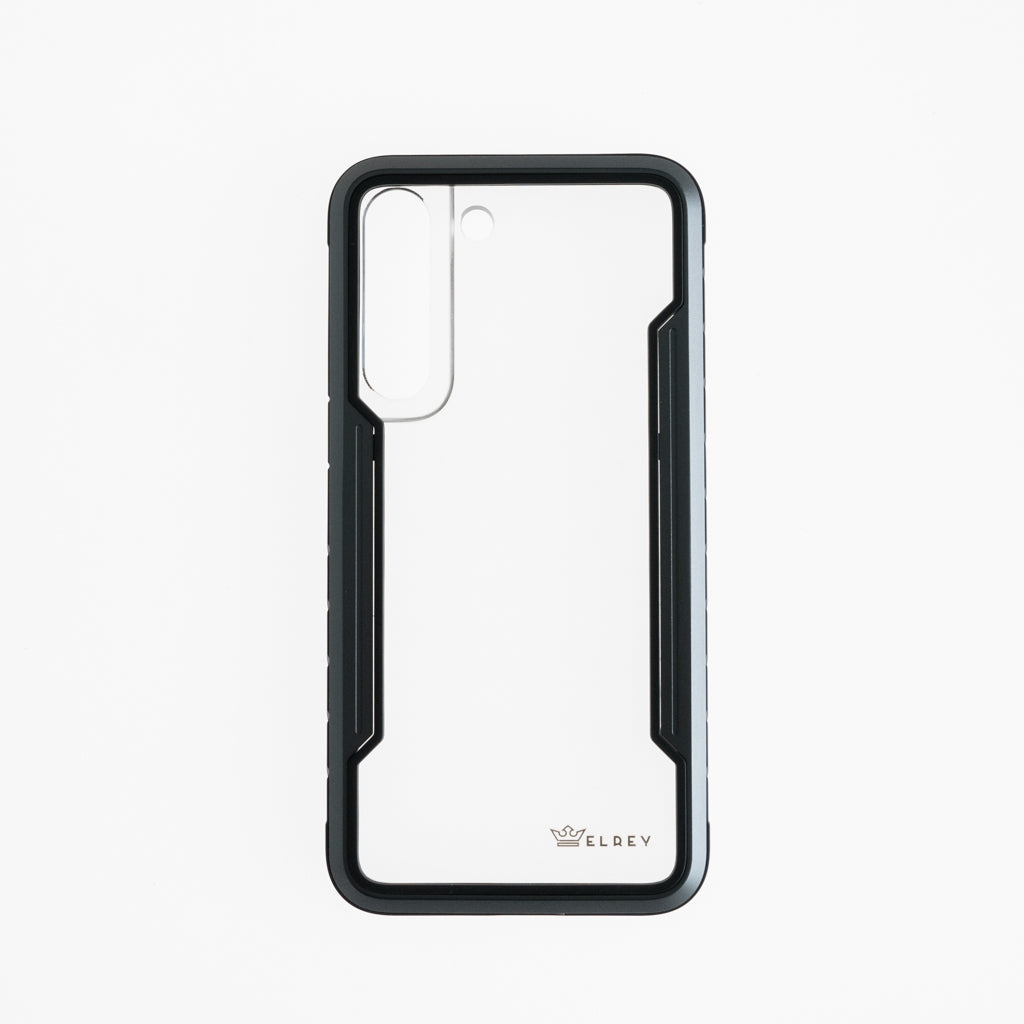 estuche proteccion el rey defense samsung s22 plus color gris / negro